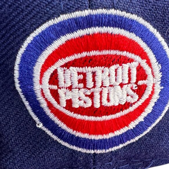 Vintage Drew Pearsons Detroit Michigan Pistons NBA Cap Hat Basketball 7.25 - Picture 5 of 6